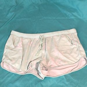 Torrid green and white sleep shorts
